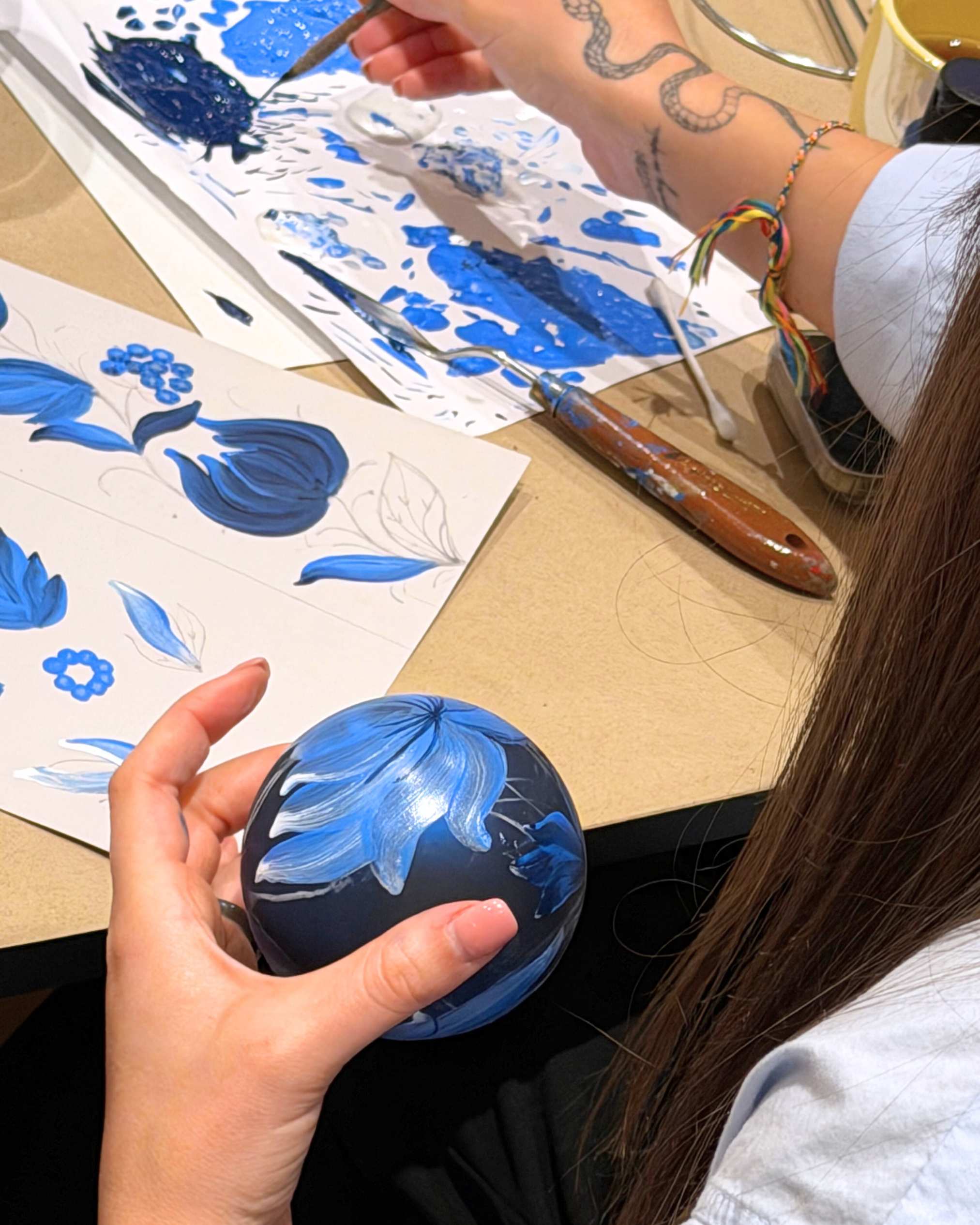 Petrykivka Christmas Ornament Workshop, Thursday, December 11, 2025